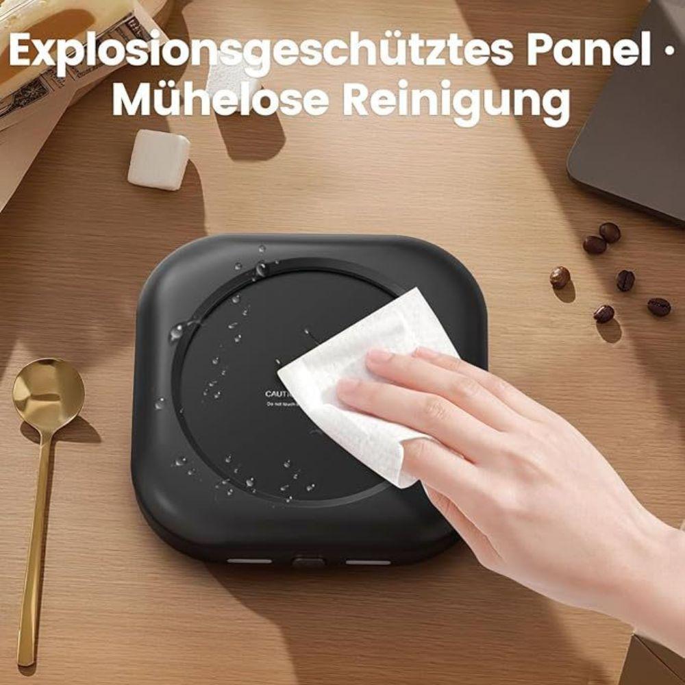 Timer Function Coffee Mug Warmer 3 Temperature Setting Electric Heating Plate Desk Use