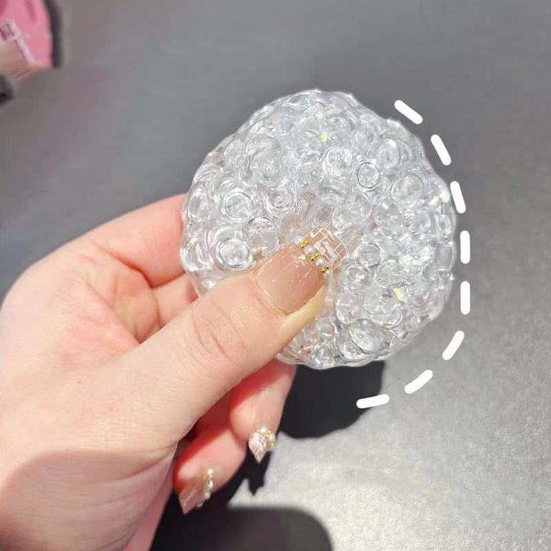 Kreative eksplosjonsperler Håndlaget ball Stressreduserende leker Sakte tilbakesprett leke Fidget-leke Barn Dekompresjonsleker
