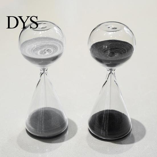 Fint Timeglas Ornamenter, 15 Min Timer, Nordisk Minimalistisk Borosilikatglas Boligindretning, Kunstnerisk Skrivebordsgave