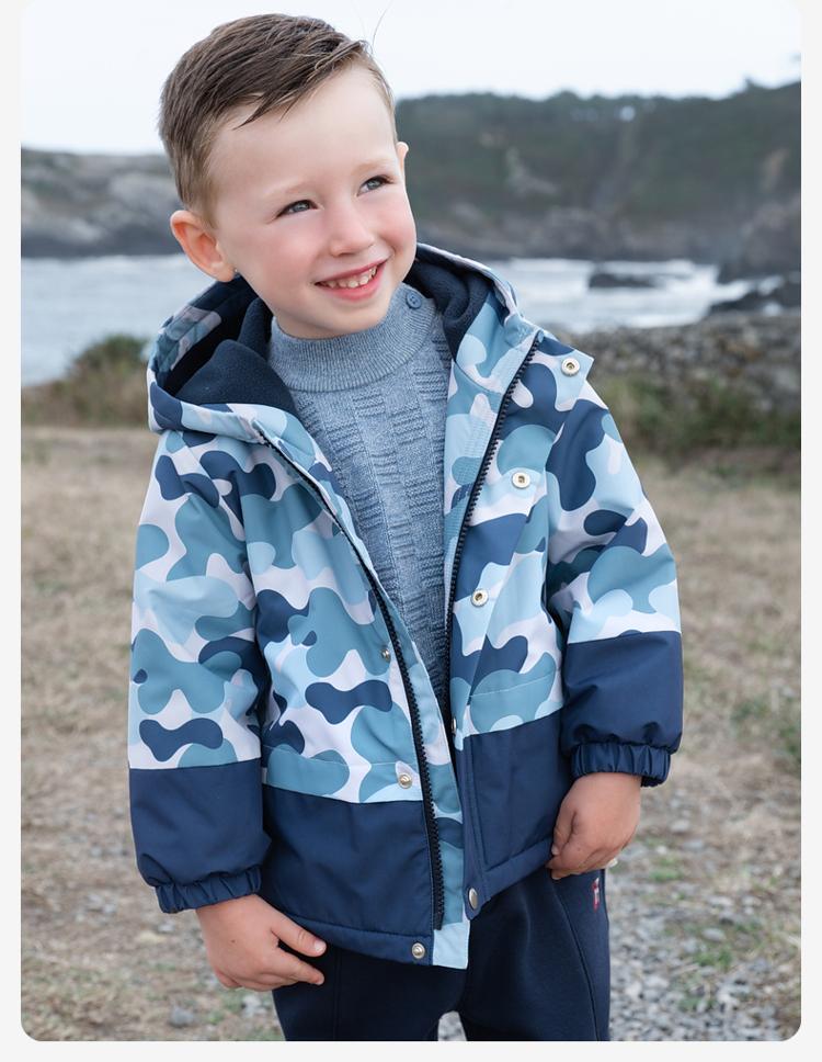 David Bella Boys' Knitted Sweater Autumn/Winter New Children's Sweater Boys' Baby Pure Cotton Long Sleeve Top