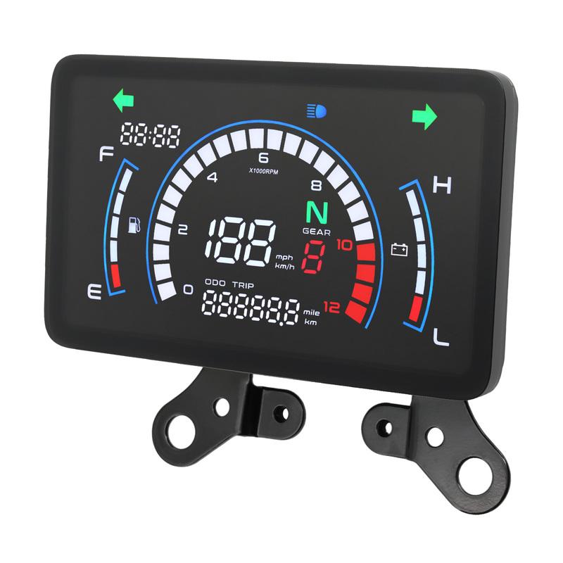 Motorcycle trument for Honda EX5 Large Dashboard Speedometer ODO TRIP 0-12000RPM Tachometer Fuel Gauge Time Voltage