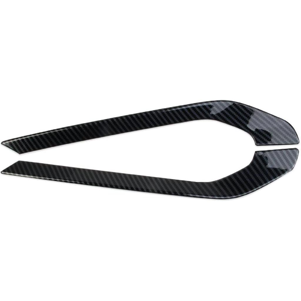 Carbon Fiber Exterior Body Trim Cover Accessories for Mitsubishi Outlander 2022-2024 (Exhaust Port Trim)