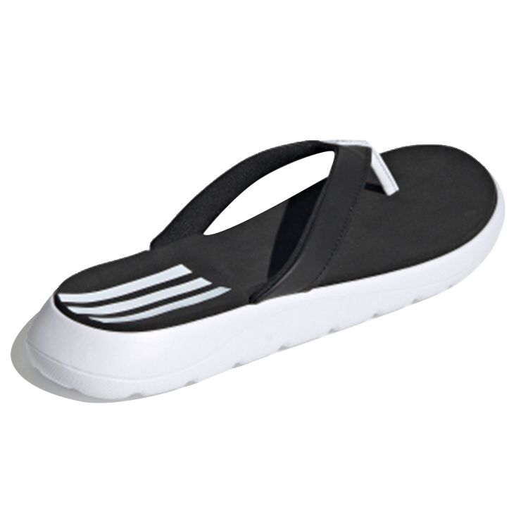 Adidas Pohodlné žabky Bílé Černé Dámské Tenisky Cloud-White Core-Black FY8656
