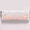 74Key Side Print Translucents Keycaps Sakuras Original Profile Sublimations Backlit Keycap for 60 Mechanical Keyboards