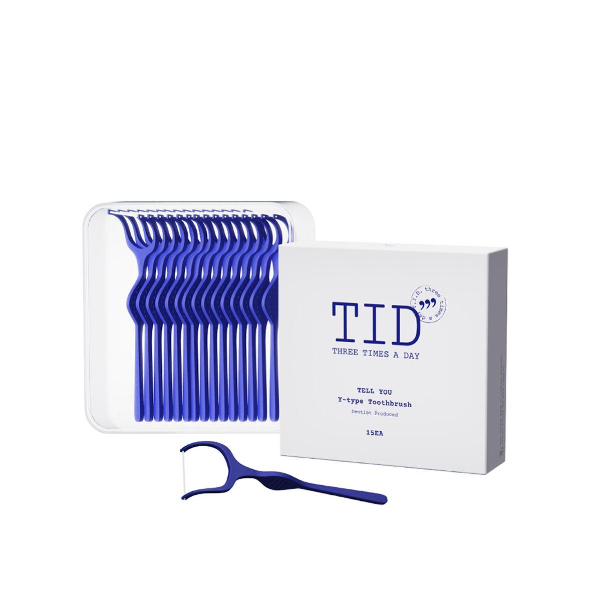 Telu Y-Type Dental Floss 15-Pack