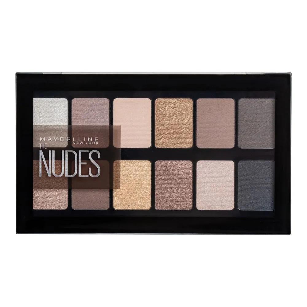 Maybelline 12-Color Eyeshadow Palette Nude 9.6g