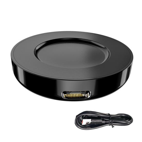 

Watch Charger Quick Charging Anti-interference Portable Smart Watch Wireless Charger Holder Stand for Xiaomi MI S1 чёрный