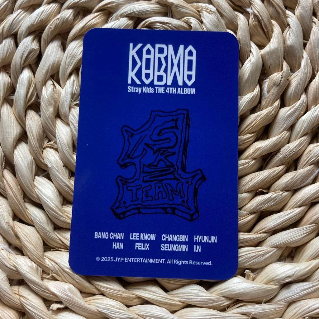 [USED] StrayKids POPUP KARMA Uniform Hunt Trading Card