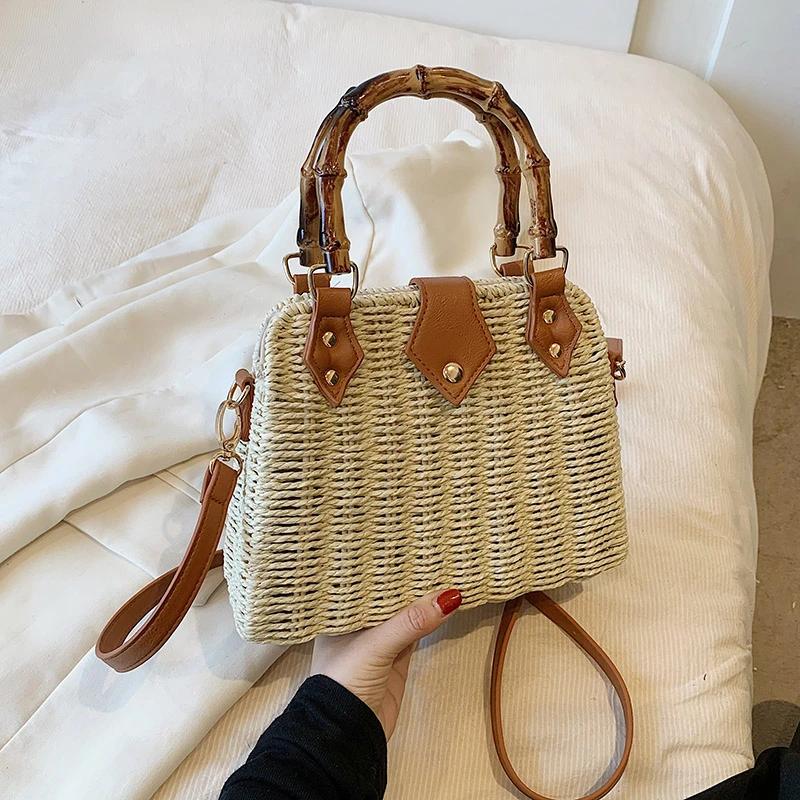 Women's monochromatic shoulder bags fabric with large capacity zippered inner pocket casual line high quality