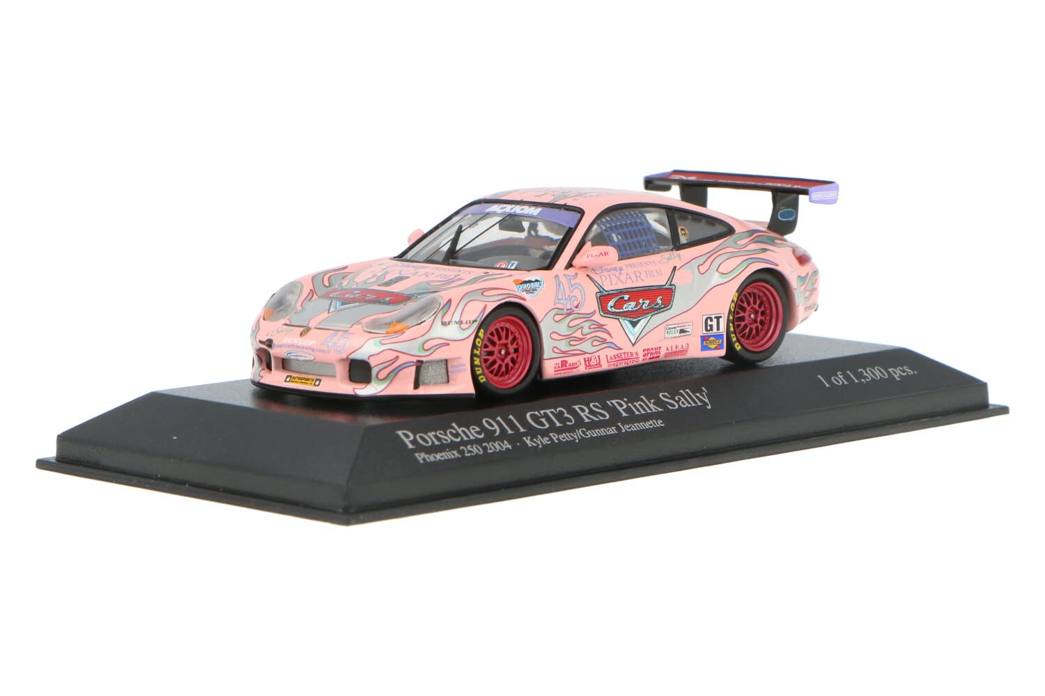 

масштаб Porsche 911 GT3 45 Розовый лимитированный единицы 1/43 RS-R №. Салли, 1300 розовый