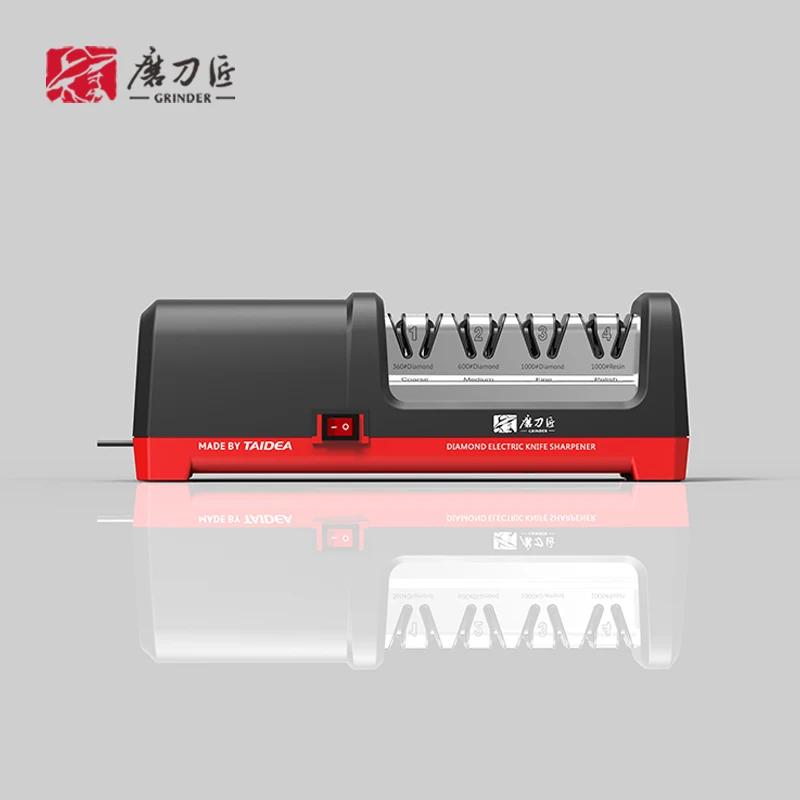 TAIDEA Professional Knife Sharpener New Upgraded Sharpening Tool System Kitchen Gadget with 360/600/1000 # Grit.