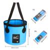 Portable Outdoor Folding Buckets For Camping, Fishing, Picnic Foldable Buckets