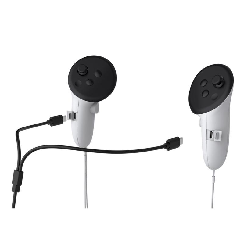 Universal Rechargeable Battery Cover For Virtual Reality 3 Controllers With 500MA Capacity And Efficient Charging