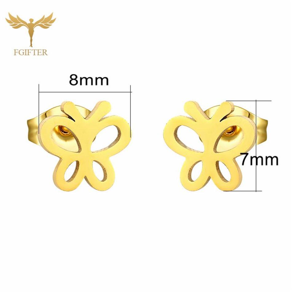 12 Pairs Insect Butterfly Earrings Casual Fashion Zircon For Women Girls Stainless Steel Stud Earrings Set Cheap Resale Gifts