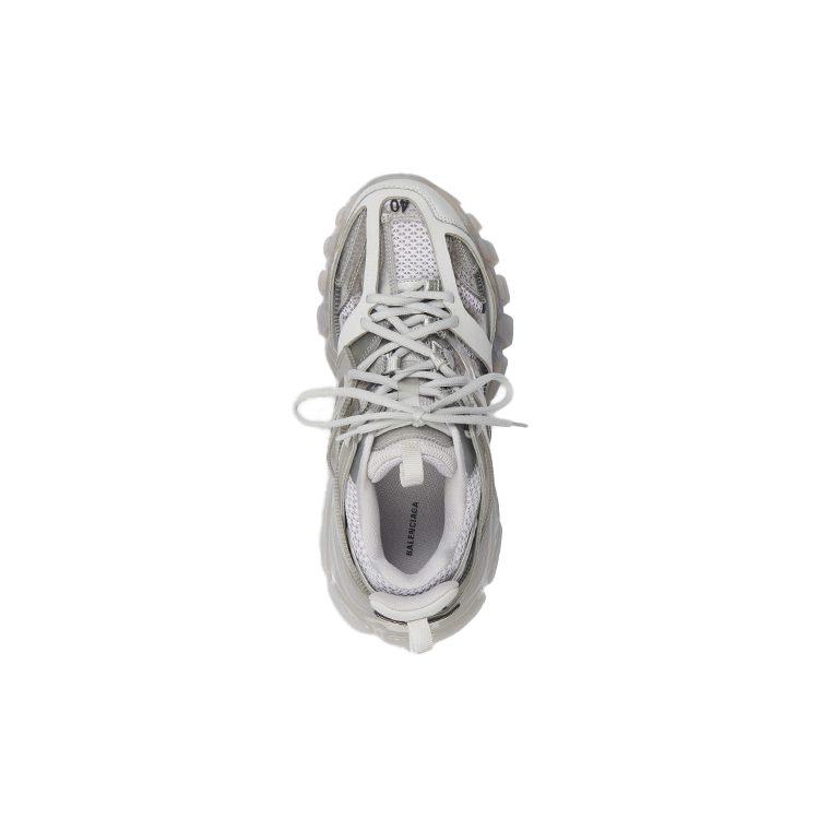 Balenciaga Track Clear Sole Daddy Shoes Grey/White 647742W3BM41200