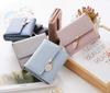 [INNIFER] Women's Tri-fold Wallet, Mini Wallet, Perfect Gift, Coin Purse, PU Leather