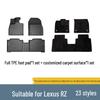 Lexus RZ 23-24 TPE All-Weather Floor and Trunk Mats