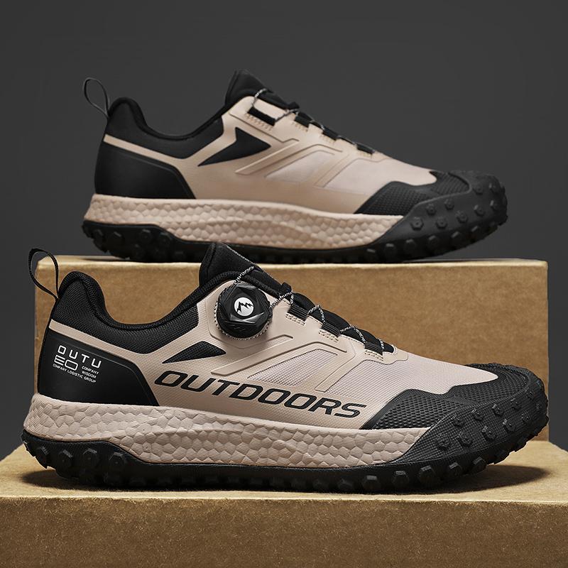 Brand Men’S Hiking Shoes Waterproof Non-Slip Sneakers Lightweight Wear-Resistant Climbing Trekking Sneakers  Male Walking Shoes