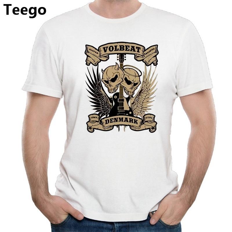 

Модные топы Volbeat, датская рок-группа, мужские брендовые футболки унисекс Ringer