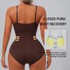 Women's One-Piece Shaper: Tummy-Tucking, Open-Crotch, Butt-Lifting, Body-Shaping, Strapless, Stretch, Waist-Cinching, Body-Sculpting Garment