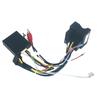 Android Radio 16 Pin Power Wiring Cable Adapter w/Canbus Box For Benz B200/W211
