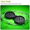USVOTOV For Tesla Model Y Juniper Model 3 2025 2026 Cup Holder Coaster Insert Mats Center Console Organizer Interior Accessories