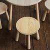Sturdy Wooden Round Stool Seat Replacement for DIY Bar Chair Repair Home Kitchen Dining Room Use Smooth Natural Wood Surface