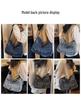 2026 Versatile Large-Capacity Personalized Denim Tote & Crossbody Bag