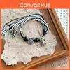 Handcrafted New Chinese Style Geometric Bell Bead Bracelet For Unique Fashionable Gifts