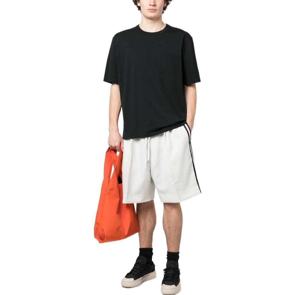 Y-3 Casual Shorts Unisex Light Gray Moderate IA1665