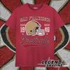 San Francisco Football Vintage Unisex Retro Style Shirt und Kinder-T-Shirt, Geschenk für San Francisco Fans