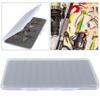 Portable ABS Fly Fishing Box Lightweight Waterproof Fishing Bait Box Clear Lid Fishing Lure Case Outdoor Activities