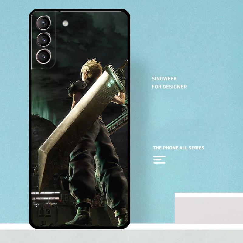 Final Fantasy VII Case For Samsung Galaxy S25 Ultra S20 S21 S22 S23 S24 Plus S9 S10 S24 FE S25 FE Phone Cover