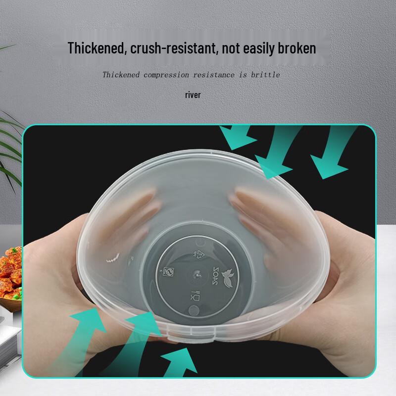 Jinmeihe King Disposable 750ml Round Soup Containers