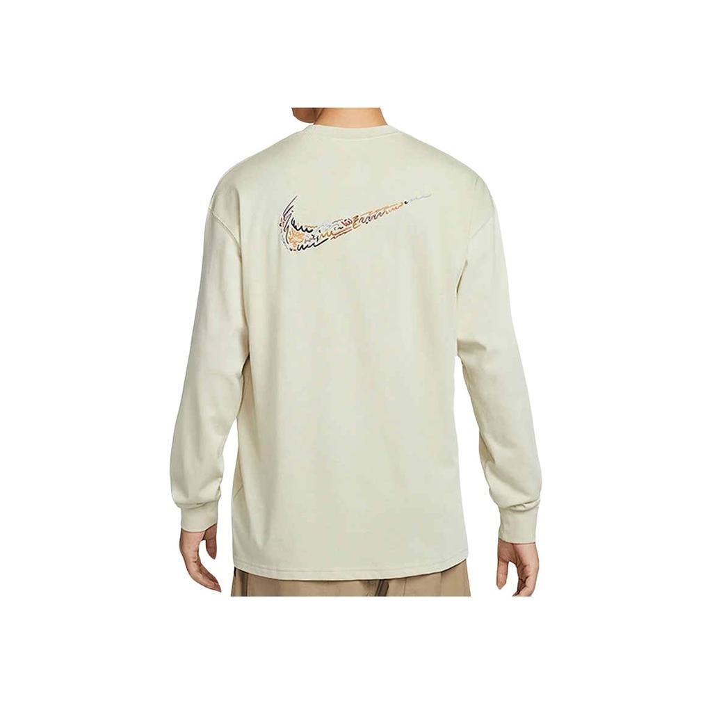 Nike Sportswear FW24 Minimalist Comfortable Soft Long Sleeve T-Shirt Men Tops Light-Cyan HQ8166-234