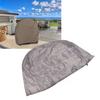 Firewood Rack Cover Dustproof Waterproof Sun   Round Outdoor Log Rack Cover for Firewood Storage
