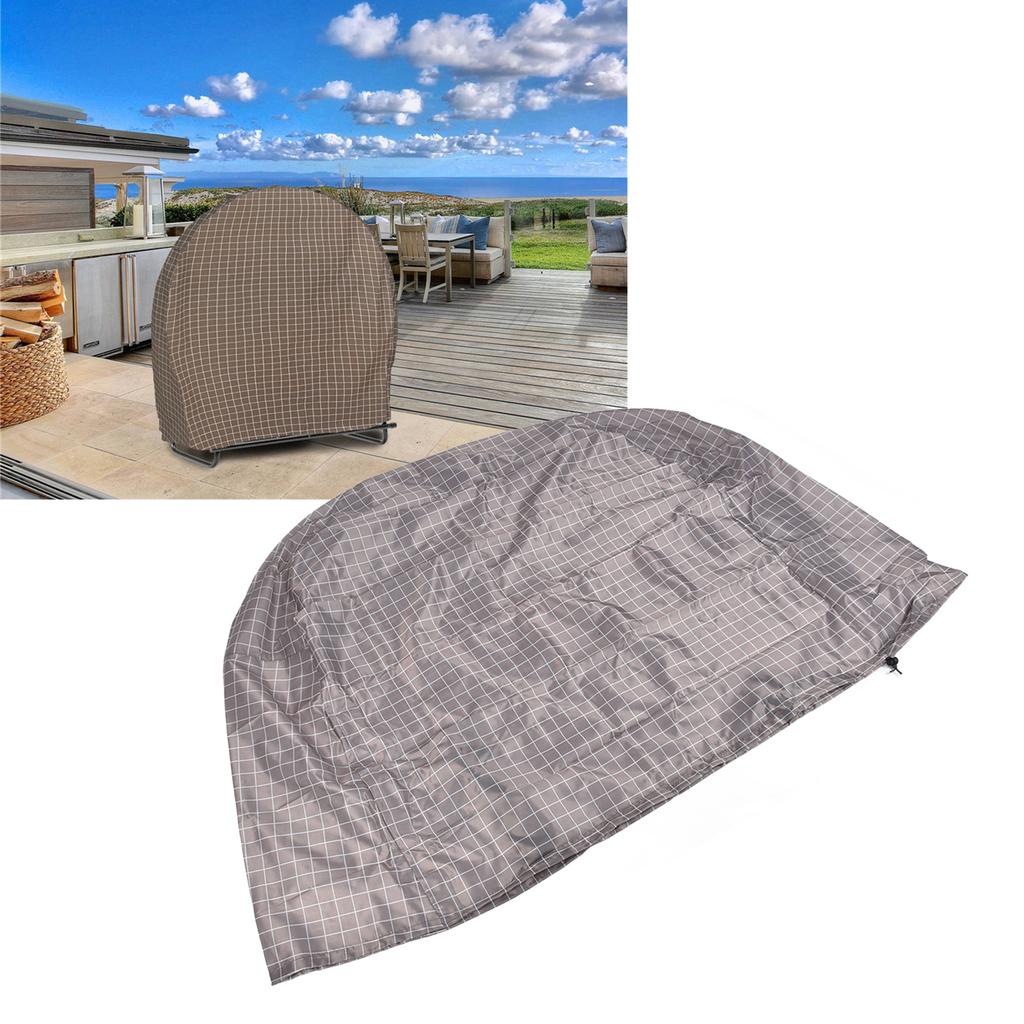 Firewood Rack Cover Dustproof Waterproof Sun   Round Outdoor Log Rack Cover for Firewood Storage