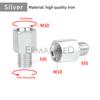 Pasangan Universal Motor Cermin Adaptor 10MM 8MM Laki-laki Perempuan Searah Jarum Jam Benang Spion Cermin Konversi