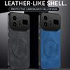 For Infinix Note 60 Ultra/Infinix Note 60 Pro Case Simple Stylish Magnetic Suction Luxury Leather Skin-friendly Anti-drop Cover