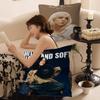 Singer B-billieS Maple Design Cushion Cover Happy Autumn Harvest decor Holiday Decorati Pillow Cover