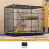 JINGRUIXIANG Large Black Rabbit Cage
