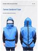 Air-Conditioned Sandblasting Helmet & Protective Suit with Oxygen Supply, Activated Carbon Filter, and Temperature Regulator