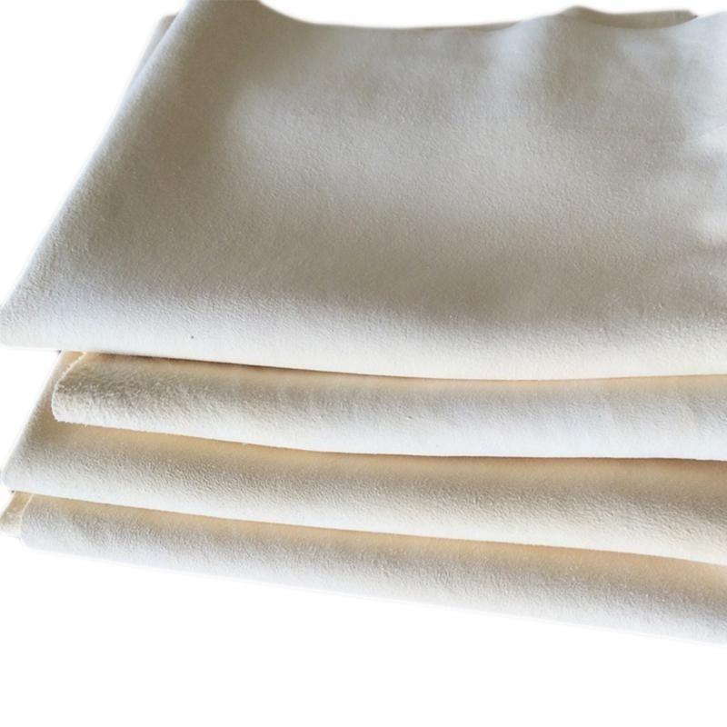 Natürliches Sämischleder-Auto-Reinigungstuch, saugfähiges Wildleder-Waschtuch