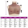 Silicone Breasts Tanned Cup Size B