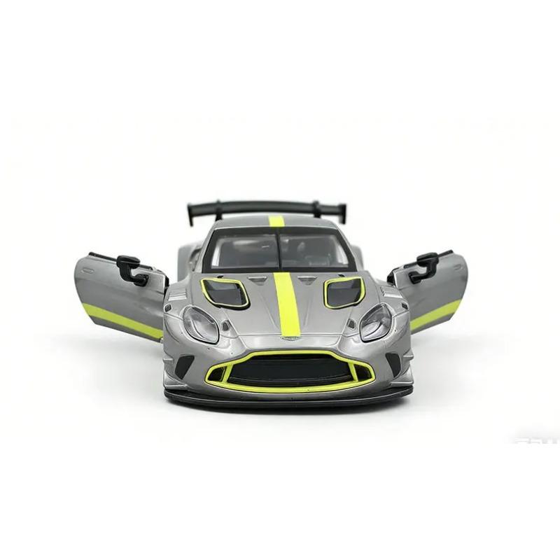 31.01. Aston Martin Vantage GT3 Supercar Legierung Metall Druckguss Modellauto Schreibtisch Display Sammlerstück Ornament Feiertagsgeschenk Kind