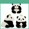 Panda Hua Hua Plush Toy Realistic Stuffed Panda Pillow For Kids And Adults