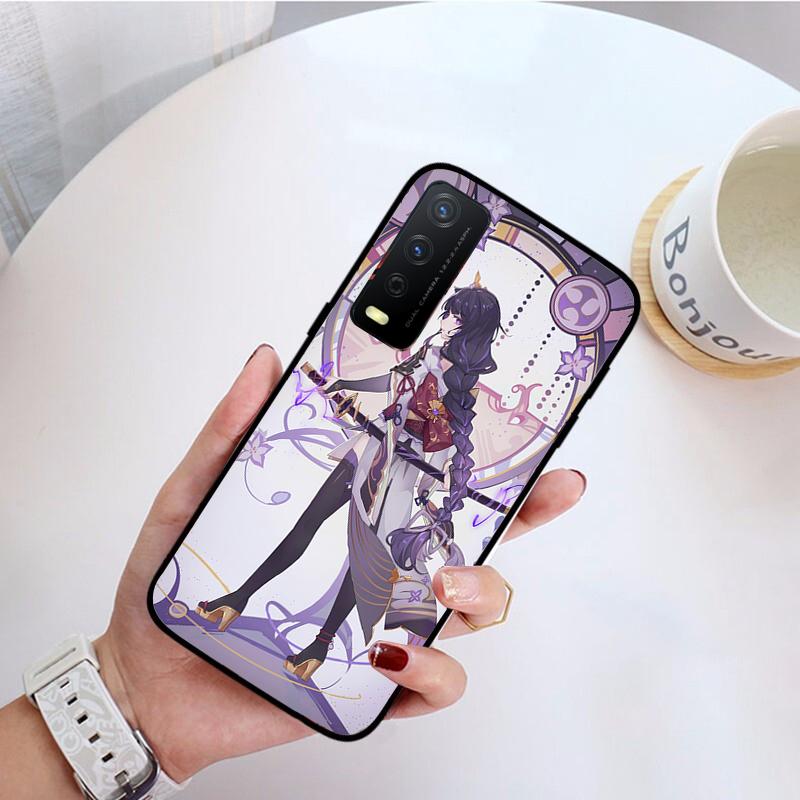 

Чехол для телефона Genshin Impact Game Yan Fei для VIVO Y31 Y21 Y70 Y21S Y20 Y72 1907 Y12 Y11S Y53S Y33S Y55 Y76 Y51 Y15S Y01 Funda VIVO Y15S
