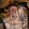 Dream Island Series: Early Hot Stamping PVC Floral Bookmark
