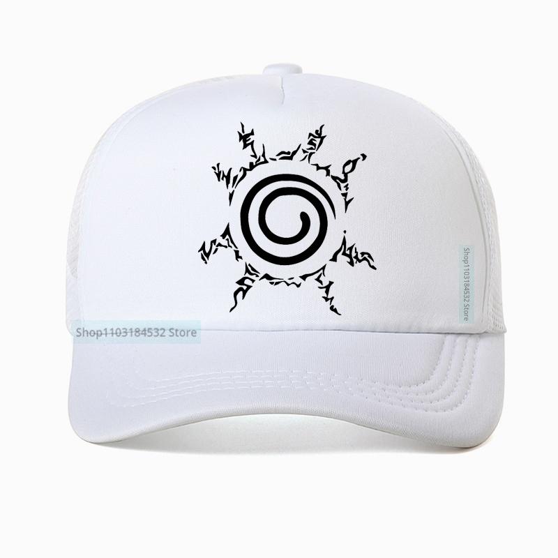 Anime Hokage Uzumaki NARUTO Kurama Kyuubi Cosplay Hat Kyuubi Kurama Gossip Seal Baseball Cap Summer Unisex Mesh Net Caps