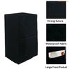 K1AE Elegant Black Quilted Dust Cover for Blenders Juicer and Kitchen Appliances